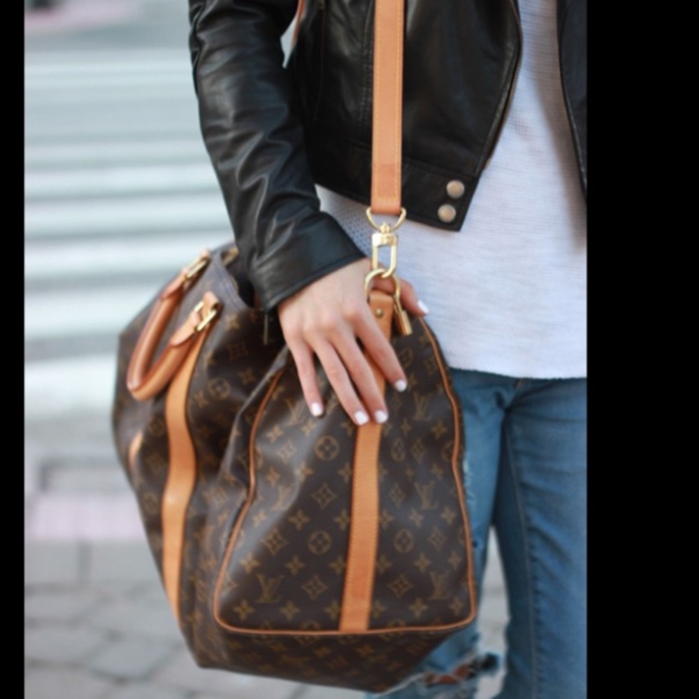 💎 authentic 💎 carryon Keepall duffle 45 Louis Vuitton weekender - Picture 2 of 16